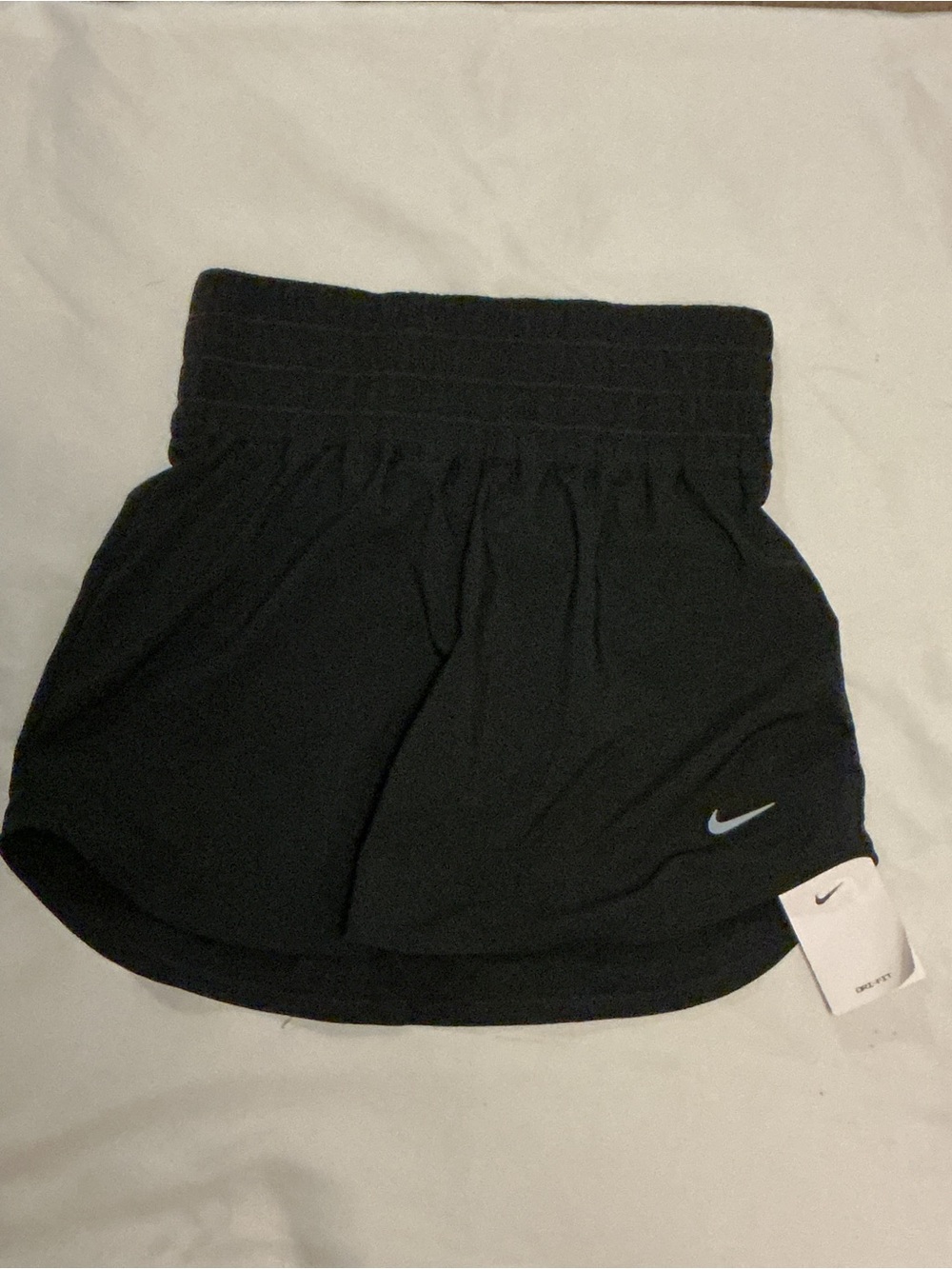 Nike Black Women’s' Athletic Skort with Silver Swoosh